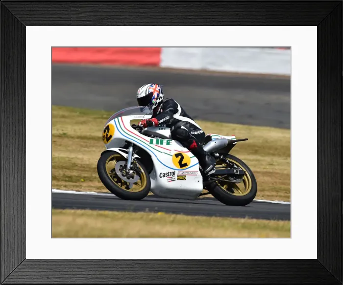 Framed Print : CM24 9444 World GP Bike Legends