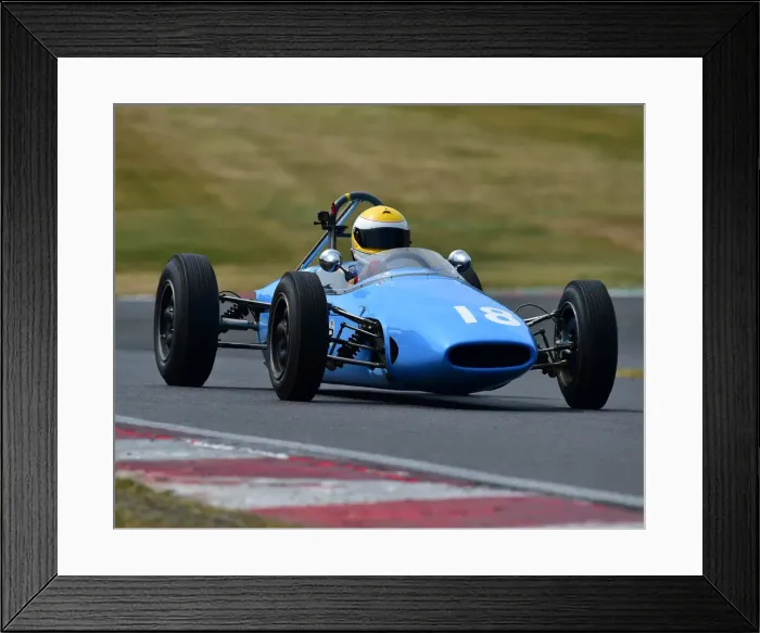 Framed Print : CM24 2923 Philippe Bonny, Brabham BT2