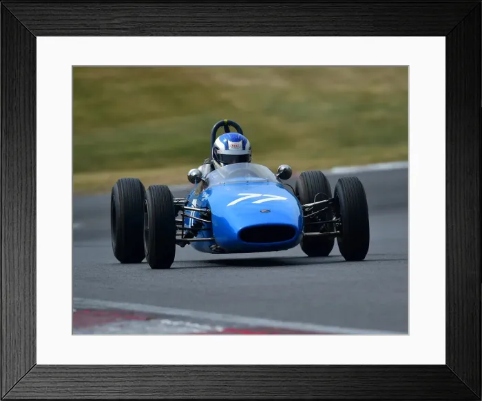 Framed Print : CM24 2885 Malcolm Cook, Brabham BT10 Framed Print : CM24 2885 Malcolm Cook, Brabham BT10