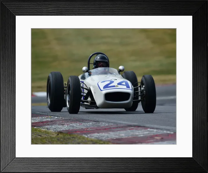 Framed Print : CM24 2878 Charles McCabe, Lotus 18