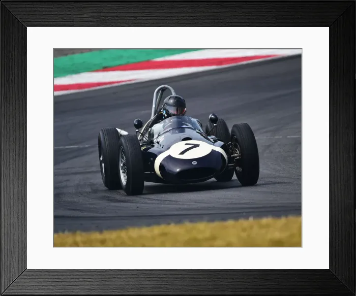 Framed Print : CM24 2858 Paul Griffin, Cooper T51 Framed Print : CM24 2858 Paul Griffin, Cooper T51
