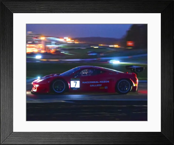 Framed Print : CM26 3437 David Mason, Ross Wylie, Ferrari 458 GT3 Framed Print : CM26 3437 David Mason, Ross Wylie, Ferrari 458 GT3
