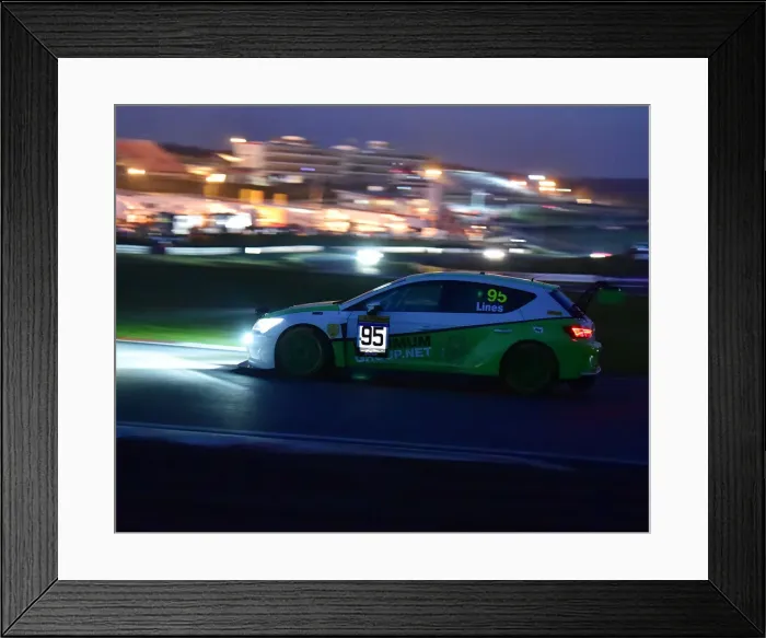 Framed Print : CM26 3384 Stewart Lines, Walker, Seat Cupra TCR Framed Print : CM26 3384 Stewart Lines, Walker, Seat Cupra TCR