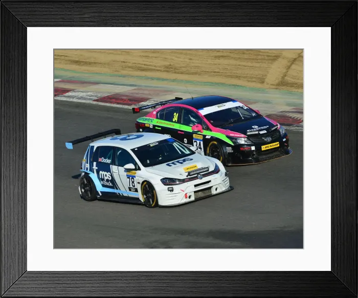 Framed Print : CJ7 6160 Tim Docker, VW Golf GTi TCR, Sam Randon, Michael Crees, Toyota Avensis Framed Print : CJ7 6160 Tim Docker, VW Golf GTi TCR, Sam Randon, Michael Crees, Toyota Avensis