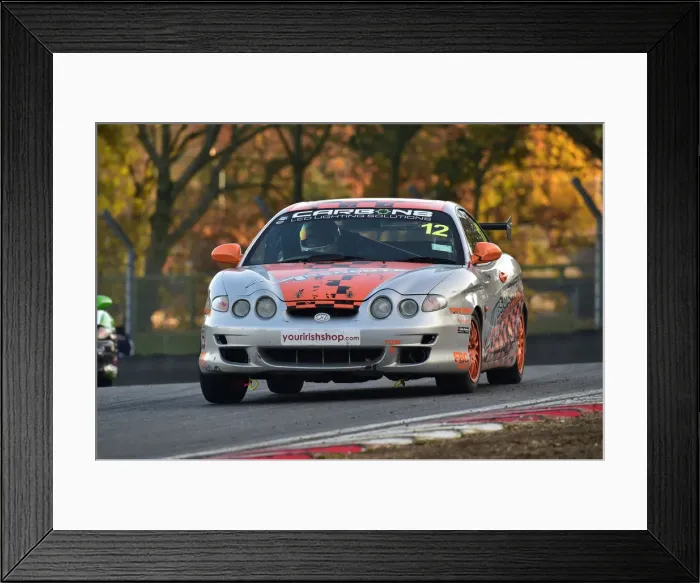 Framed Print : CM26 3085 Kevin Smiles, Hyundai Coupe 2000 Framed Print : CM26 3085 Kevin Smiles, Hyundai Coupe 2000