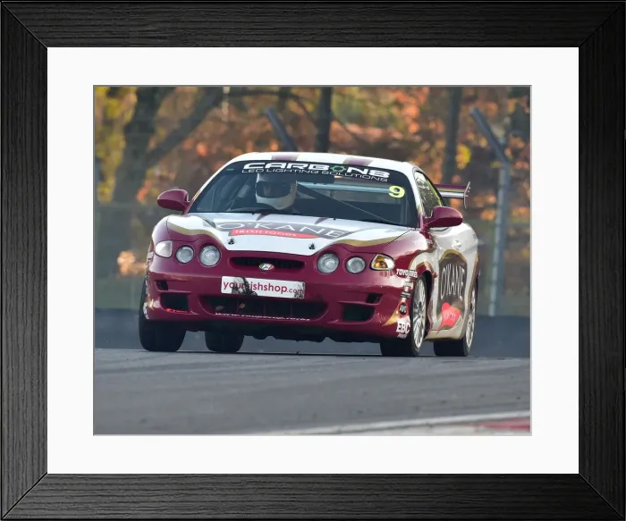 Framed Print : CM26 3080 Lee Wysockyj, Hyundai Coupe 2000