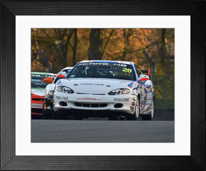 Framed Print : CM26 3077 Paul Lawrie, Hyundai Coupe 2000 Framed Print : CM26 3077 Paul Lawrie, Hyundai Coupe 2000
