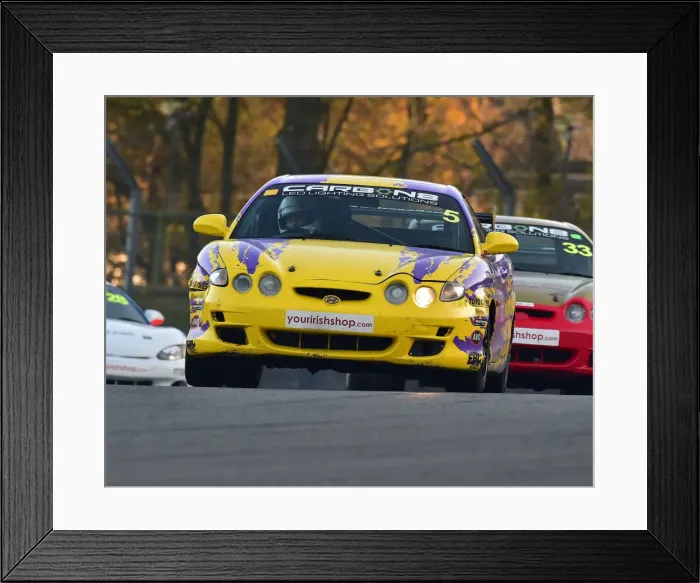 Framed Print : CM26 3075 Michael Evans, Hyundai Coupe 2000 Framed Print : CM26 3075 Michael Evans, Hyundai Coupe 2000