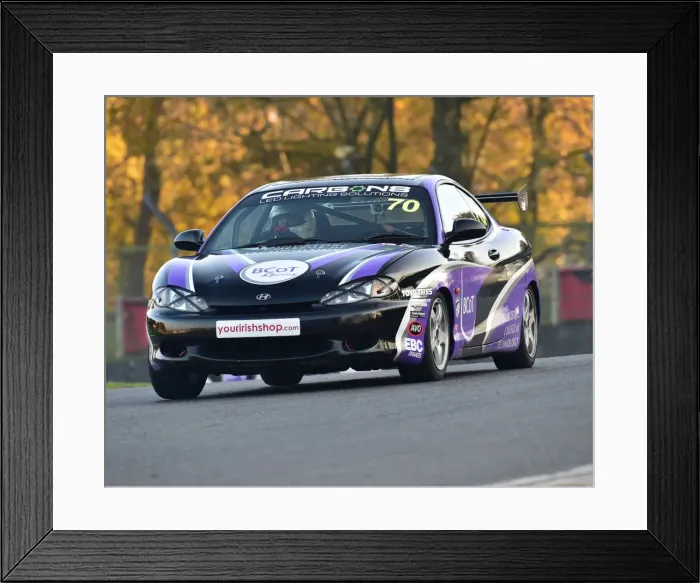 Framed Print : CM26 3105 Rob Brown, Hyundai Coupe 2000 Framed Print : CM26 3105 Rob Brown, Hyundai Coupe 2000