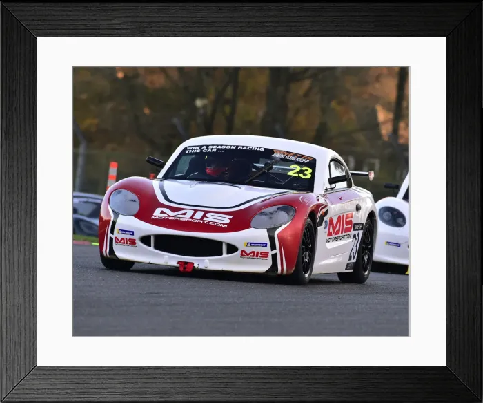 Framed Print : CM26 3191 Lorcan Hanafin, Ginetta G40 Junior Framed Print : CM26 3191 Lorcan Hanafin, Ginetta G40 Junior