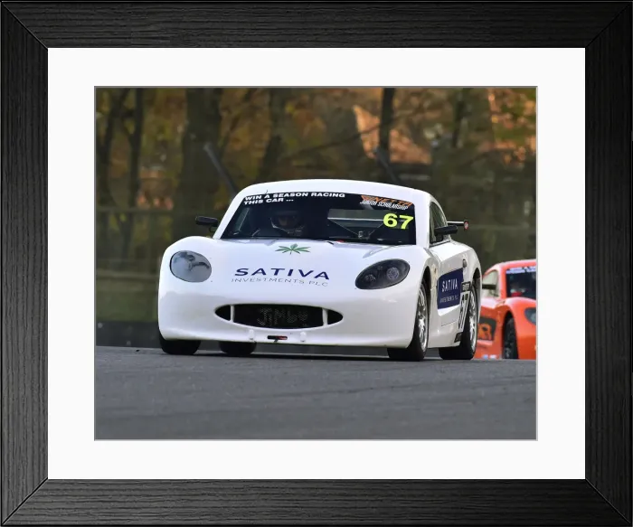 Framed Print : CM26 3195 James Hedley, Ginetta G40 Junior Framed Print : CM26 3195 James Hedley, Ginetta G40 Junior