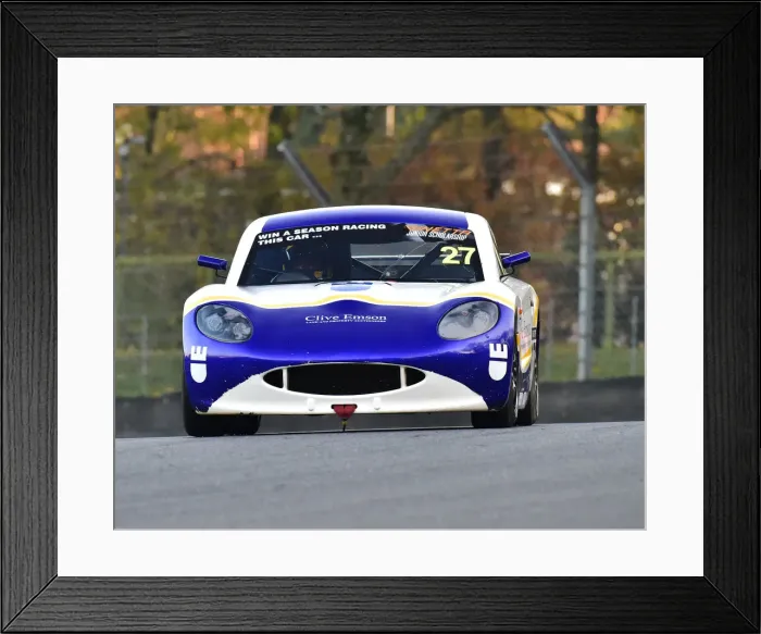 Framed Print : CM26 3212 Tom Emson, Ginetta G40 Junior Framed Print : CM26 3212 Tom Emson, Ginetta G40 Junior