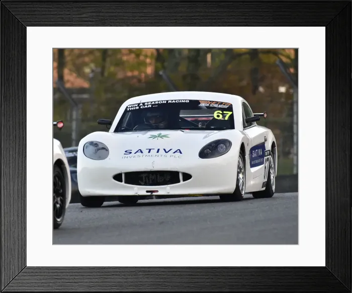 Framed Print : CM26 3215 James Hedley, Ginetta G40 Junior Framed Print : CM26 3215 James Hedley, Ginetta G40 Junior