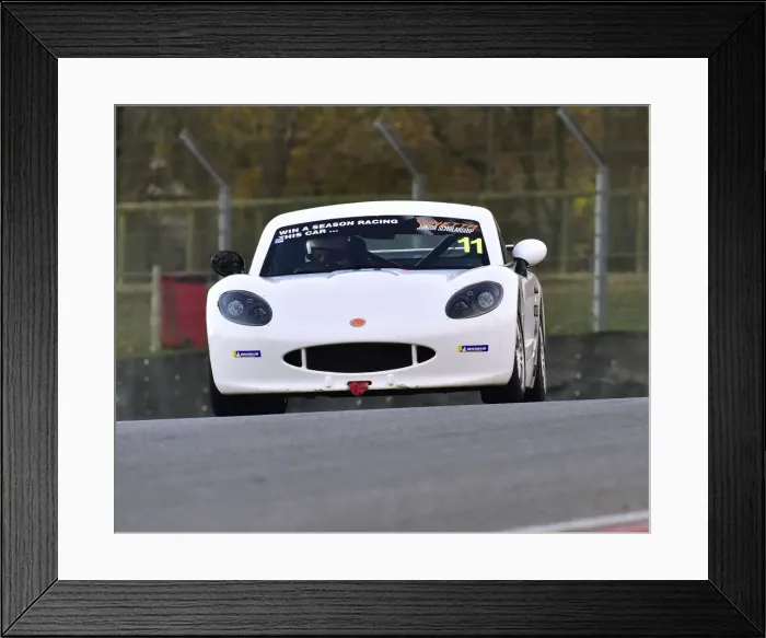 Framed Print : CM26 3236 Joe Leek, Ginetta G40 Junior Framed Print : CM26 3236 Joe Leek, Ginetta G40 Junior