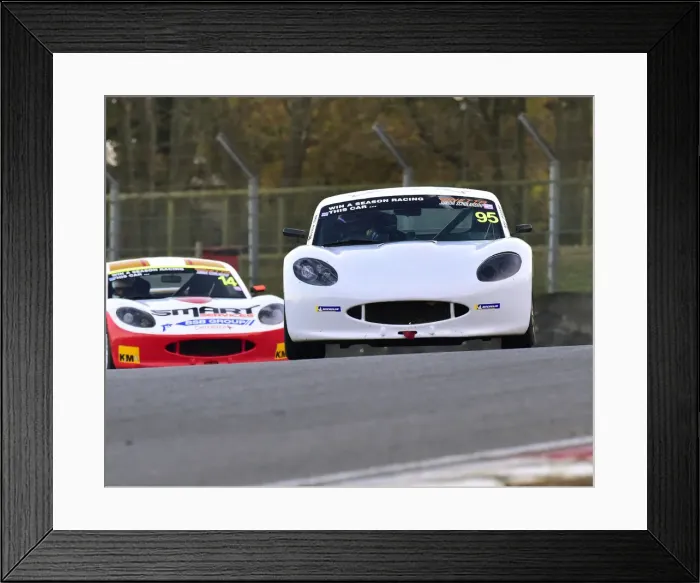 Framed Print : CM26 3233 Ben O Hare, Ginetta G40 Junior