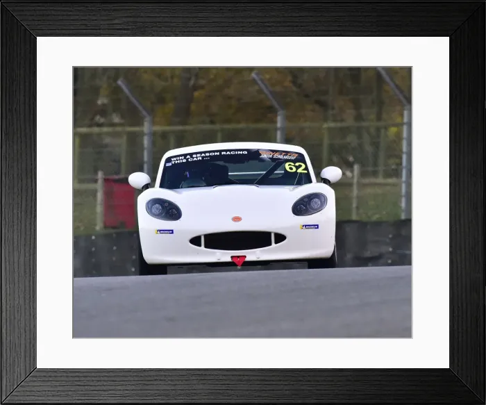 Framed Print : CM26 3237 Freddie Tomlinson, Ginetta G40 Junior