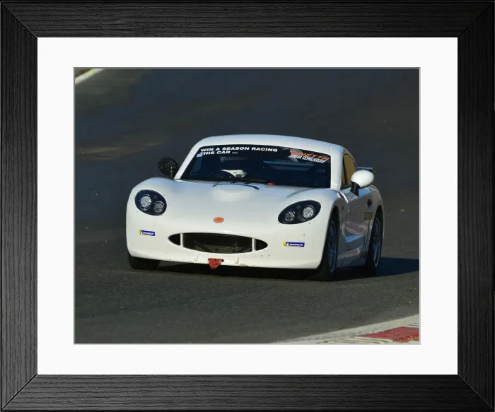 Framed Print : CJ7 6104 Joe Leek, Ginetta G40 Junior Framed Print : CJ7 6104 Joe Leek, Ginetta G40 Junior
