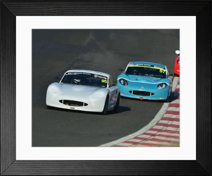 Framed Print : CJ7 6099 Ben O Hare, Gus Burton, Ginetta G40 Juniors Framed Print : CJ7 6099 Ben O Hare, Gus Burton, Ginetta G40 Juniors
