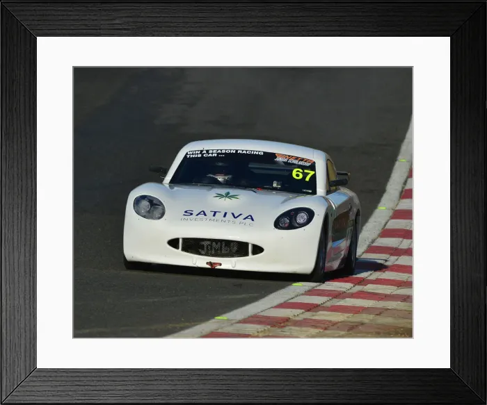 Framed Print : CJ7 6068 James Hedley, Ginetta G40 Junior Framed Print : CJ7 6068 James Hedley, Ginetta G40 Junior