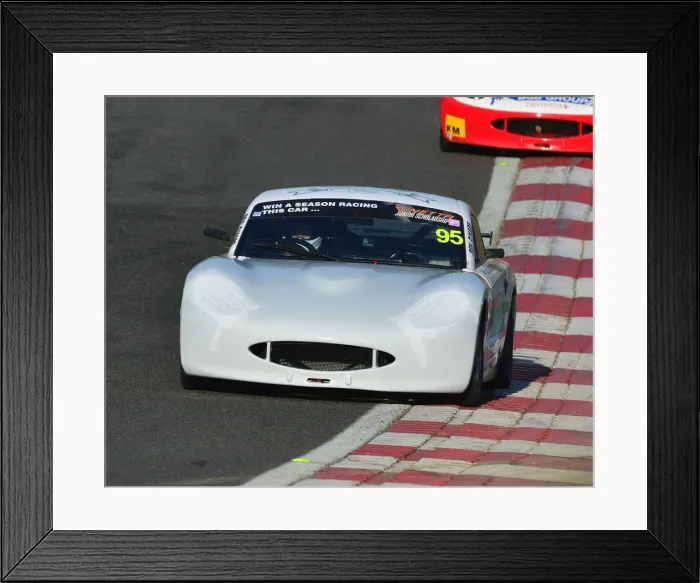 Framed Print : CJ7 6058 Ben O Hare, Ginetta G40 Junior Framed Print : CJ7 6058 Ben O Hare, Ginetta G40 Junior