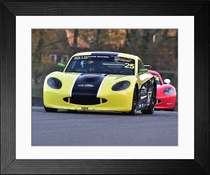 Framed Print : CM26 3197 Casper Stevenson, Ginetta G40 Junior