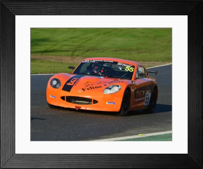 Framed Print : CJ7 6028 Ruben Del Sarte, Ginetta G40 Junior Framed Print : CJ7 6028 Ruben Del Sarte, Ginetta G40 Junior