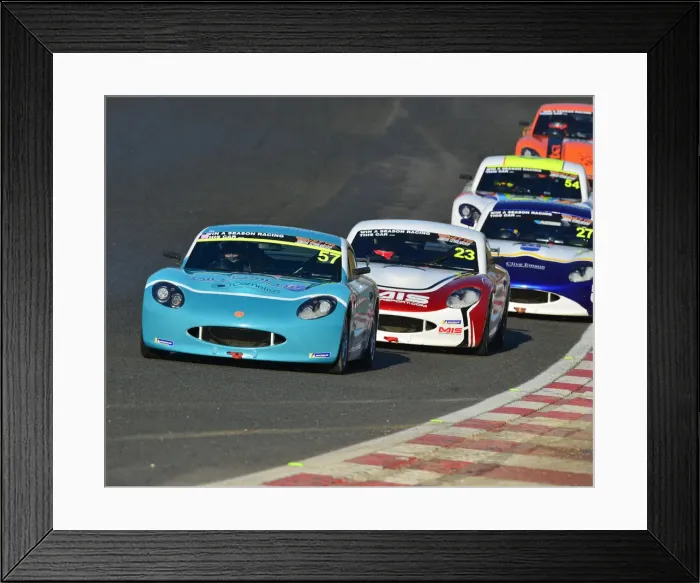 Framed Print : CJ7 6024 Gus Burton, Ginetta G40 Junior Framed Print : CJ7 6024 Gus Burton, Ginetta G40 Junior