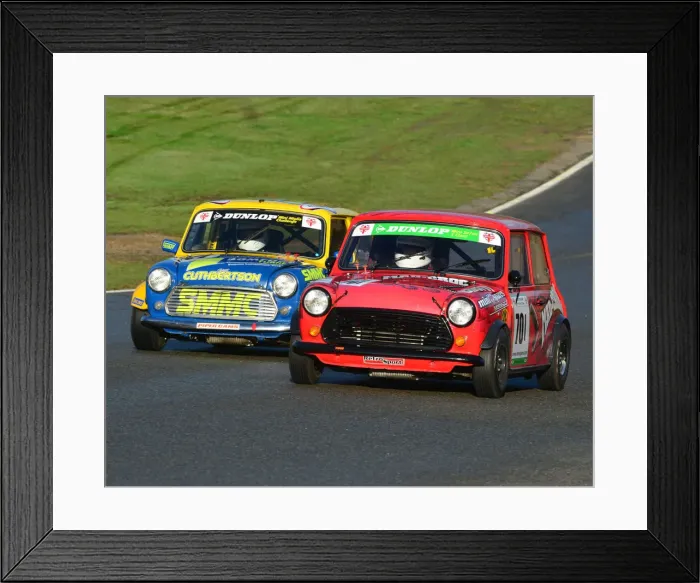 Framed Print : CJ7 5829 Jonnie Kent, Mini Se7en S, James Cuthbertson, Mini Miglia