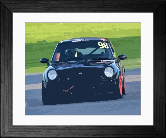 Framed Print : CM26 2912 Rod Birley, BMW Mini Cooper S