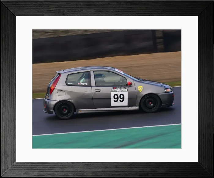 Framed Print : CM26 2661 Vince Proto, FIAT Punto Abarth Framed Print : CM26 2661 Vince Proto, FIAT Punto Abarth