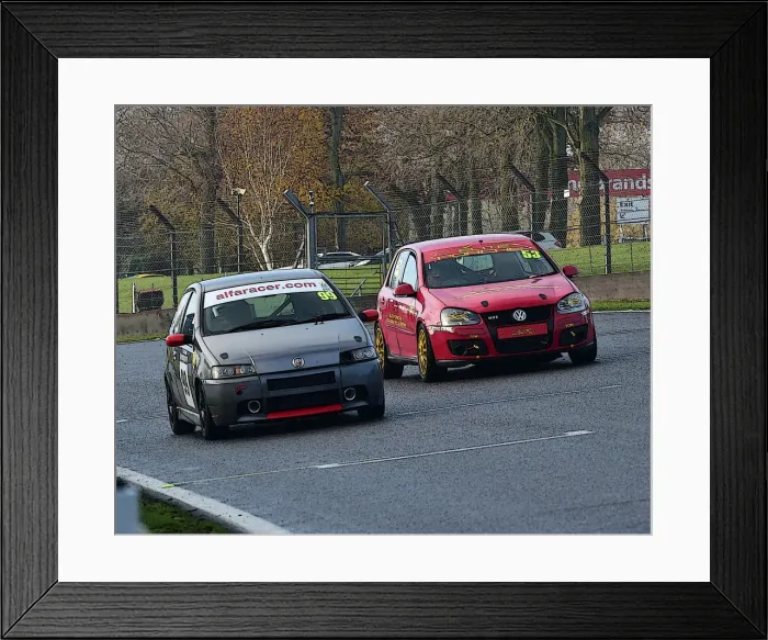 Framed Print : CM26 2729 Vince Proto, FIAT Punto Abarth, Graham Heard, Volkswagen Golf GTi Framed Print : CM26 2729 Vince Proto, FIAT Punto Abarth, Graham Heard, Volkswagen Golf GTi