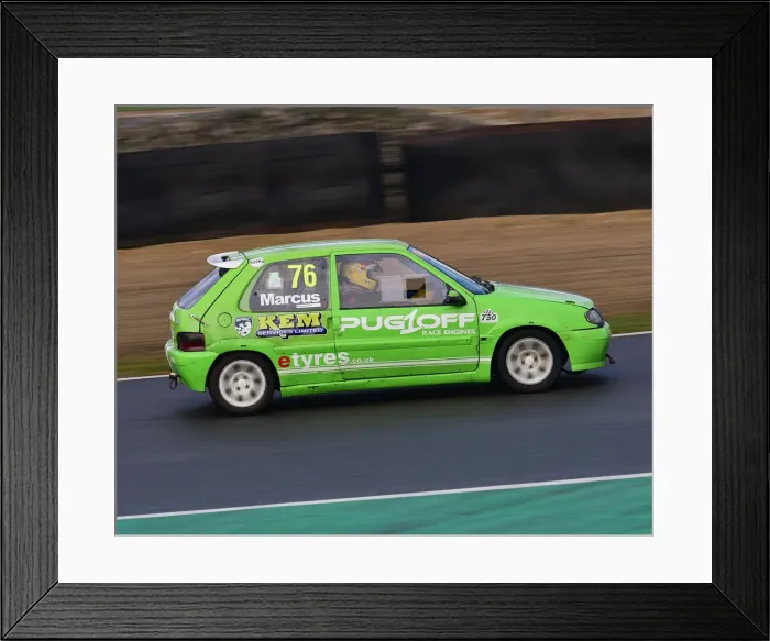 Framed Print : CM26 2656 Marcus Bicknell, Citroen Saxo Framed Print : CM26 2656 Marcus Bicknell, Citroen Saxo