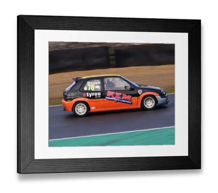 Framed Print : CM26 2654 Steve Everson, Citroen Saxo VTR Framed Print : CM26 2654 Steve Everson, Citroen Saxo VTR