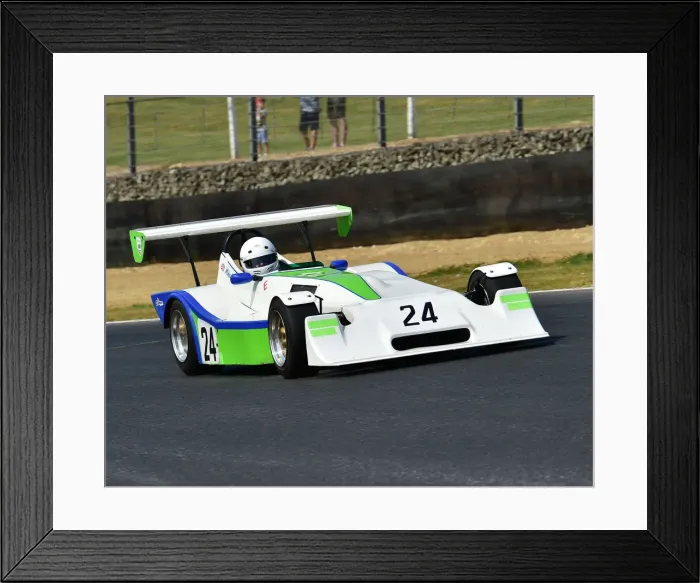 Framed Print : CM24 1990 Mike Lane, Mallock Mk 18 Framed Print : CM24 1990 Mike Lane, Mallock Mk 18