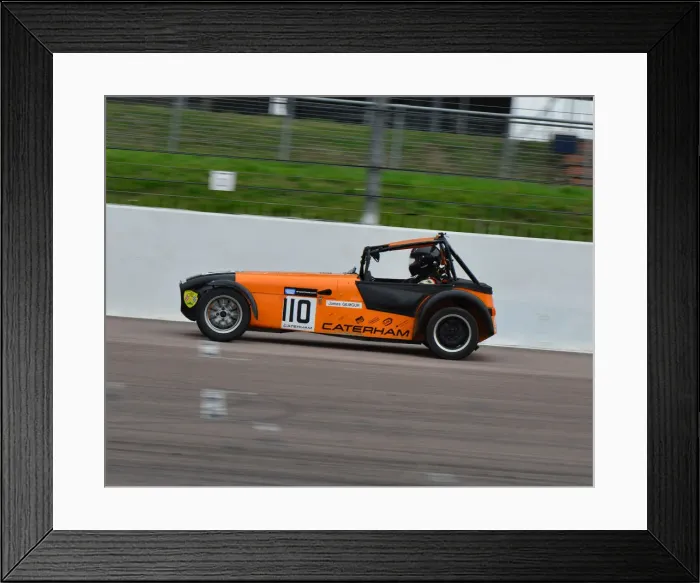 Framed Print : CJ7 6385 James Gilmour, Caterham 270R Framed Print : CJ7 6385 James Gilmour, Caterham 270R