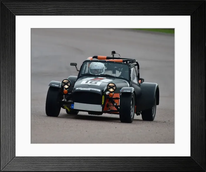 Framed Print : CM26 3683 David Spare, Caterham Roadsport Framed Print : CM26 3683 David Spare, Caterham Roadsport
