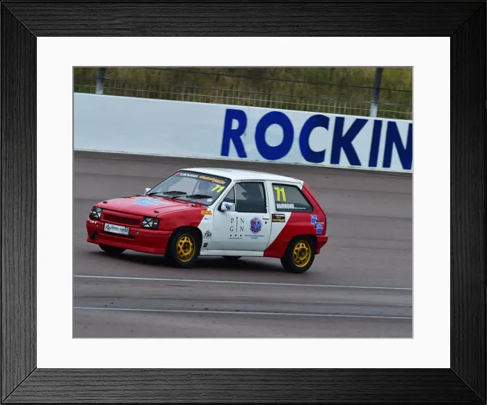 Framed Print : CM26 3895 Pip Hammond, Vauxhall Nova GTE Framed Print : CM26 3895 Pip Hammond, Vauxhall Nova GTE