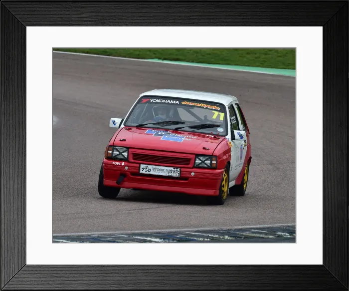 Framed Print : CM26 3780 Pip Hammond, Vauxhall Nova GTE Framed Print : CM26 3780 Pip Hammond, Vauxhall Nova GTE