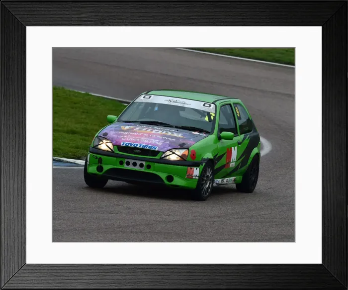 Framed Print : CM26 3757 Chris Broad, Ford Fiesta Zetec S Framed Print : CM26 3757 Chris Broad, Ford Fiesta Zetec S