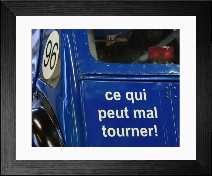 Framed Print : CM26 3661 Chris Hall, Citroen 2CV Framed Print : CM26 3661 Chris Hall, Citroen 2CV