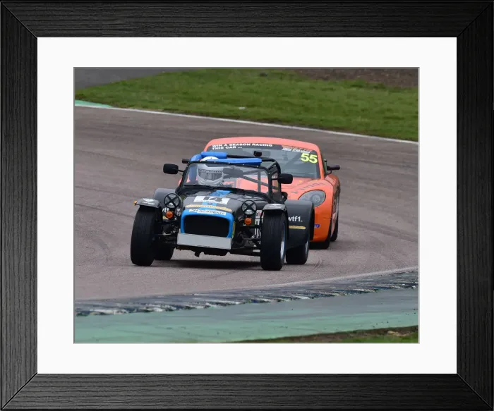 Framed Print : CM26 4024 Nick Smith, Caterham 7 Roadsport Framed Print : CM26 4024 Nick Smith, Caterham 7 Roadsport
