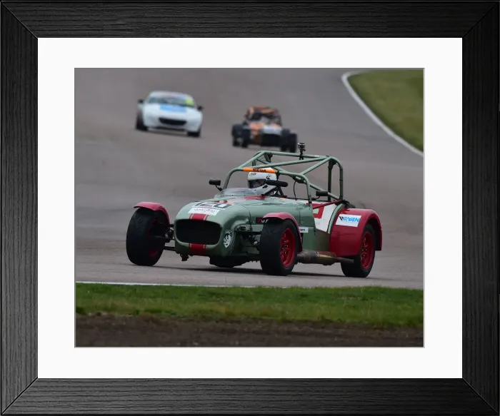 Framed Print : CM26 3935 Nigel Smith, Caterham 7 Mega Framed Print : CM26 3935 Nigel Smith, Caterham 7 Mega