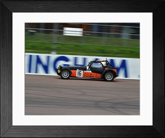 Framed Print : CM26 3564 David Spare, Caterham Roadsport Framed Print : CM26 3564 David Spare, Caterham Roadsport