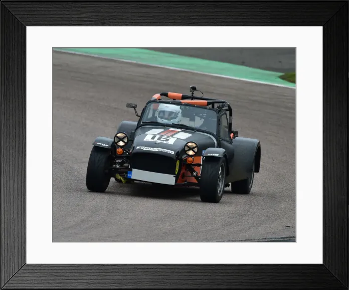 Framed Print : CM26 3965 David Spare, Caterham Roadsport Framed Print : CM26 3965 David Spare, Caterham Roadsport
