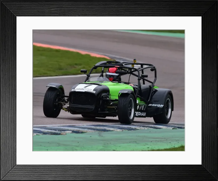 Framed Print : CM26 4015 Jon Barnes, Caterham 420R