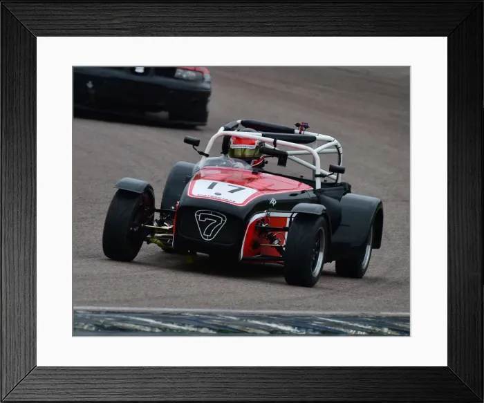 Framed Print : CM26 3957 Tom Allen, Caterham Roadsport Framed Print : CM26 3957 Tom Allen, Caterham Roadsport
