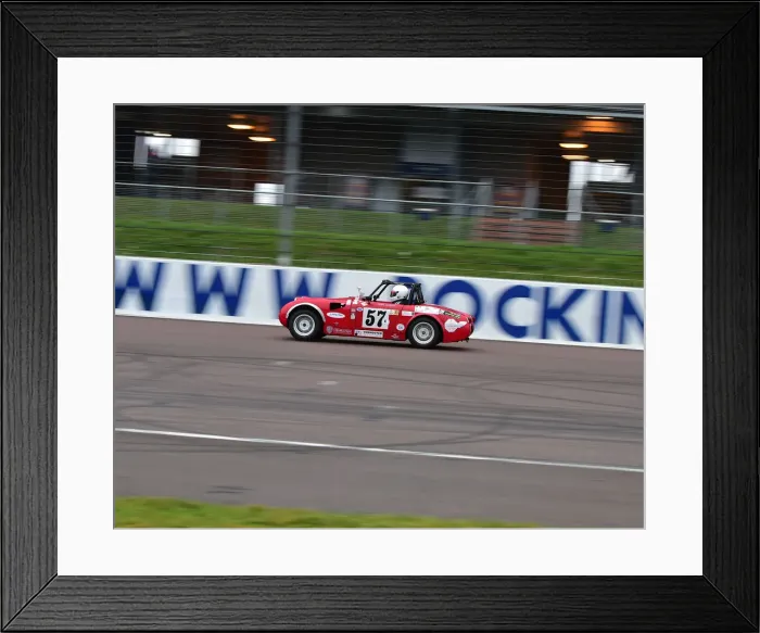 Framed Print : CM26 3495 Robin Lackford, Austin Healey Frogeye Sprite