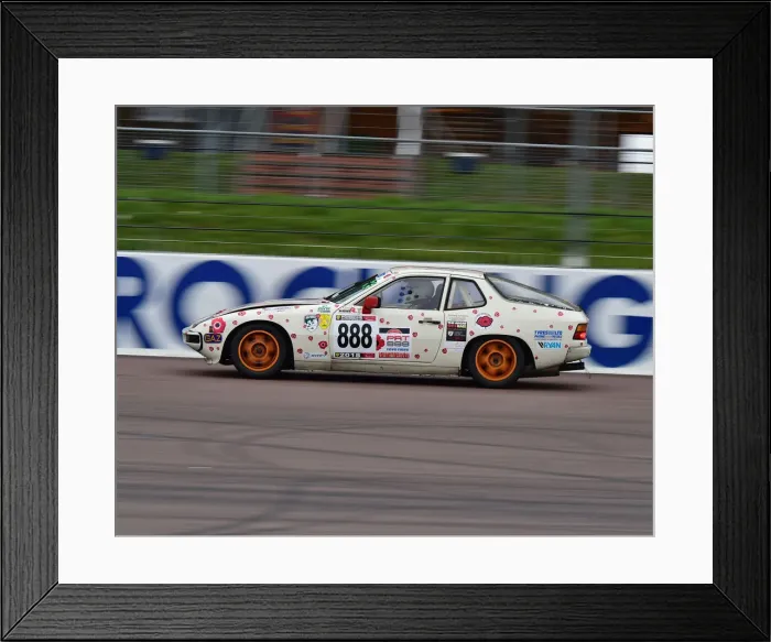 Framed Print : CM26 3481 Karl Rossin, Porsche 924 Framed Print : CM26 3481 Karl Rossin, Porsche 924