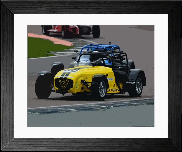 Framed Print : CM26 3956 Matt Sheppard, Caterham 270R Framed Print : CM26 3956 Matt Sheppard, Caterham 270R