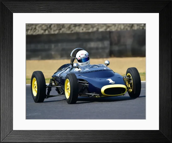 Framed Print : CM24 2167 Peter de la Roche, Lola Mk3 Framed Print : CM24 2167 Peter de la Roche, Lola Mk3